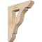 Ekena Millwork Funston Slat Smooth Bracket, Douglas Fir, 3 1/2"W x 18"D x 22"H BKT04X18X22FST06SDF - alternate 1